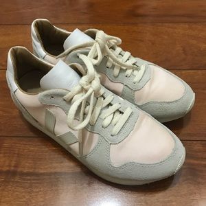 Veja Pink And Gray Sneakers Size 40/US9